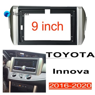 Khung đầu âm thanh 2din chuyên dụng cho toyota innova 2016-2020 9 inch 10 "android