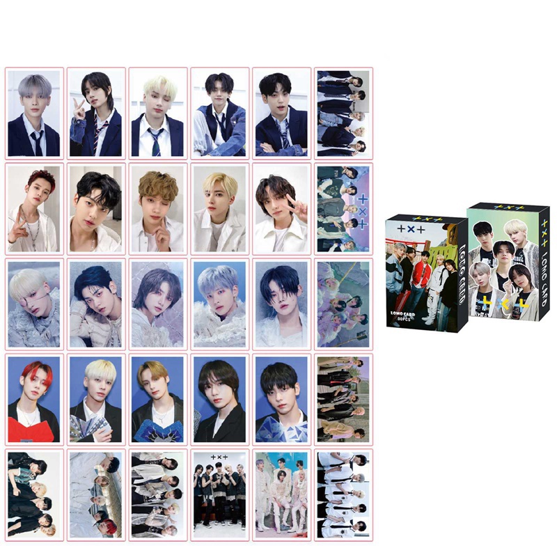 Set 30 Tấm Bưu Thiếp In Hình Dễ Thương Phong Cách Hàn Quốc