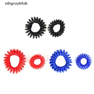 Set 10 Dây Cột Tóc Dạng Xoắn Lò Xo