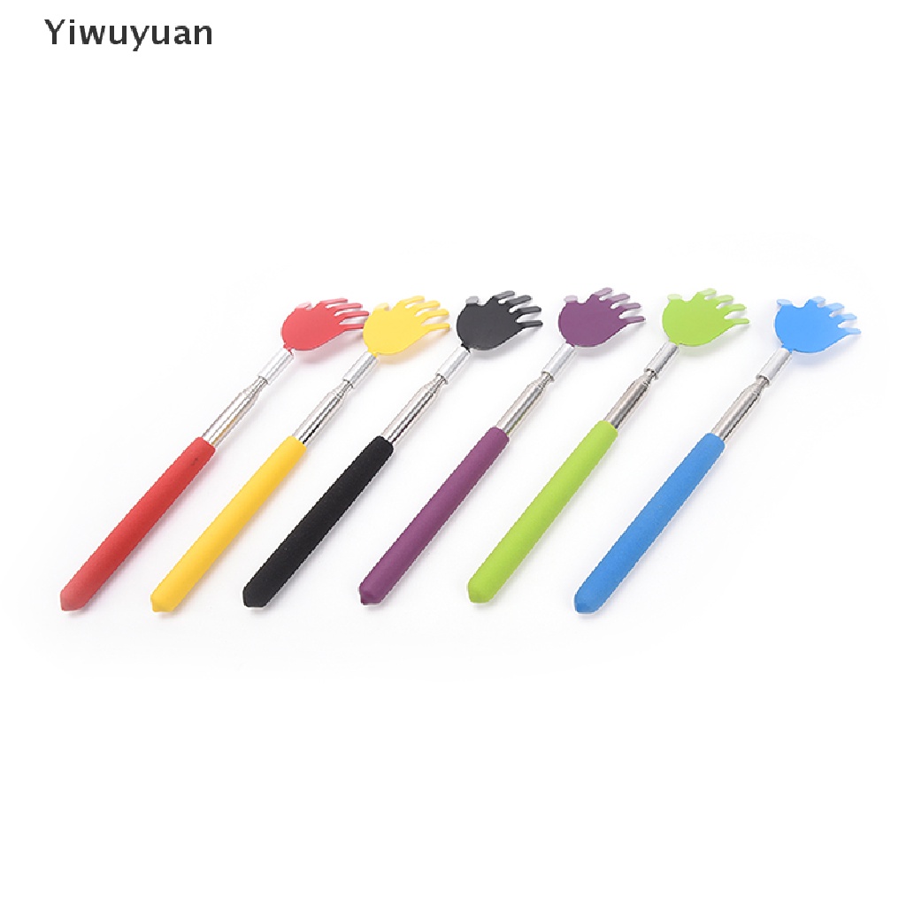< Yiwuyuan > Cây Gãi Lưng Bằng Kim Loại Kéo Dài Cầm Tay Có Thể Kéo Dài Và Chăm Sóc Nhiệt Độ