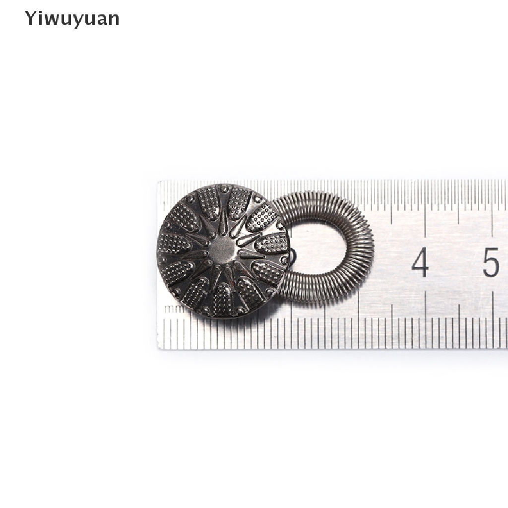 < Yiwuyuan > Set 6 Quần Jean Nới Rộng Lưng Co Giãn Cài Nút Kim Loại Sửa Chữa Tức Thì