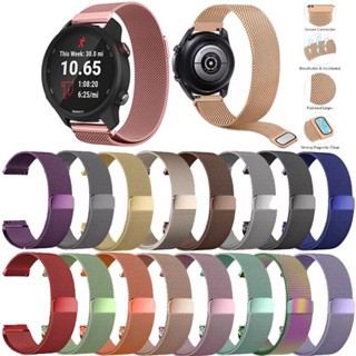 Dây Đeo Đồng Hồ Nam Châm Bằng Kim Loại Cho Garmin venu 2 45mm Vivoactive 3 4 255 245 645