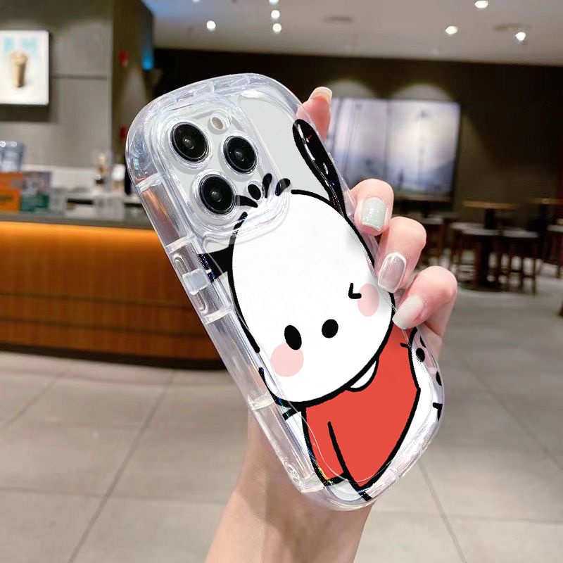 ✅Ốp Điện Thoại Mềm Trong Suốt Chống Sốc Hình Cún Pacha Cho Iphone 11xs promax7 1213iPhone14 / 8p xr