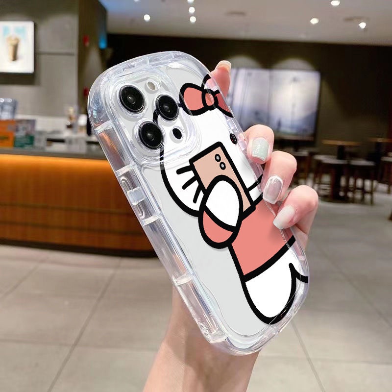 ✅Ốp Điện Thoại Mềm Trong Suốt Chống Sốc In Hình Mèo Cho Iphone 12promax Xrkt 1411 xs 138p 7