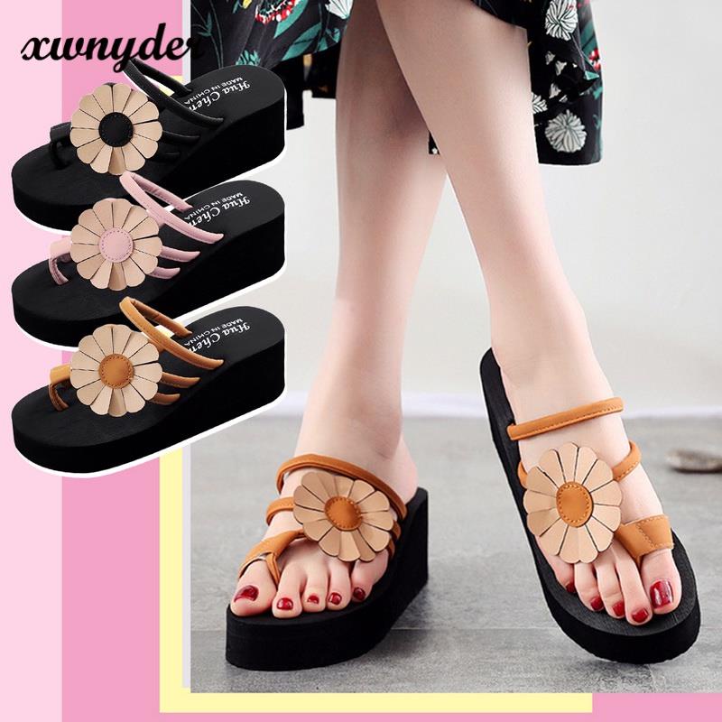 Sandal Đế Dày Chống Trượt Thời Trang Mùa Hè 2023 Dành Cho Nữ