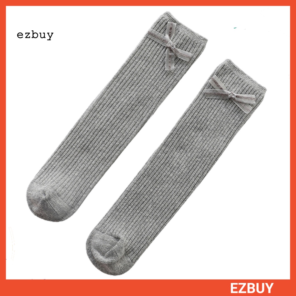 [EY] Vớ Cao Đến Đầu Gối Thoáng Khí Thoải Mái Không Xương Cho Trẻ Mới Biết Đi