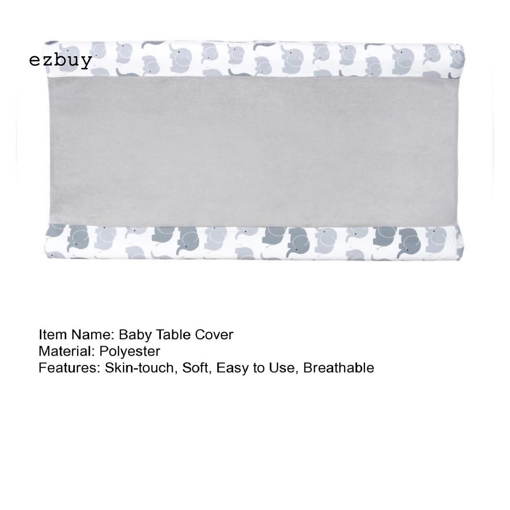 Tấm Lót Giường Bằng Polyester Mềm Mại Thoáng Khí In Họa Tiết Hoa Tháo Rời Được Dành Cho Trẻ Sơ Sinh