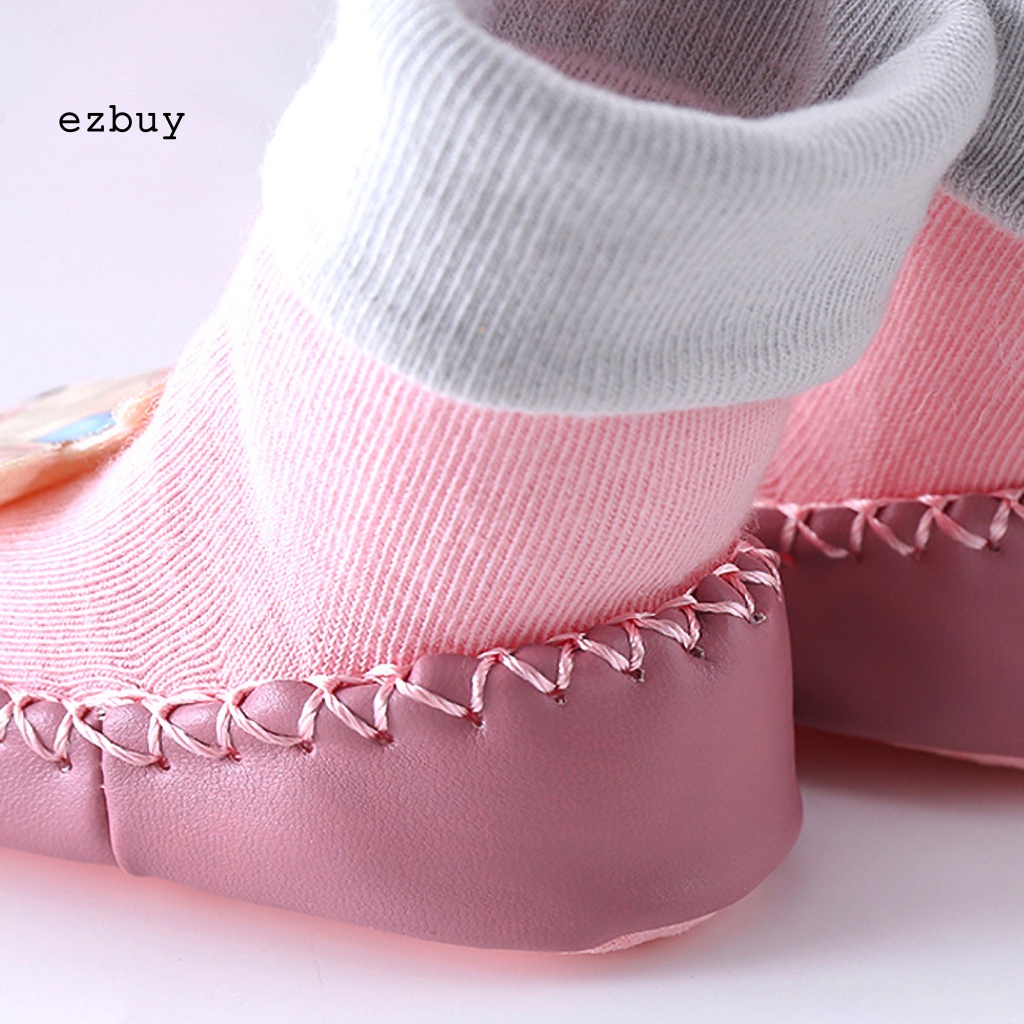 1 Đôi Vớ Giữ Ấm Chống Trượt In Họa Tiết Hoạt Hình Cho Bé Sơ Sinh