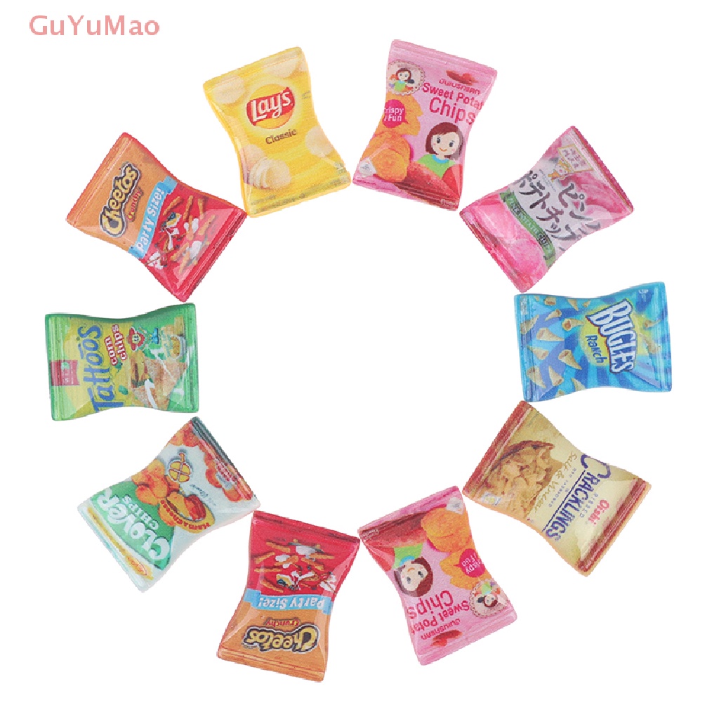 Set 10 Mô Hình Kẹo 1: 12 1: 6 Trang Trí Nhà Búp Bê