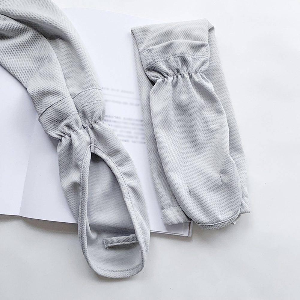 Đôi Găng Tay Chống Nắng Cỡ Lớn Thoáng Khí Thời Trang Mùa Hè Cho Nữ