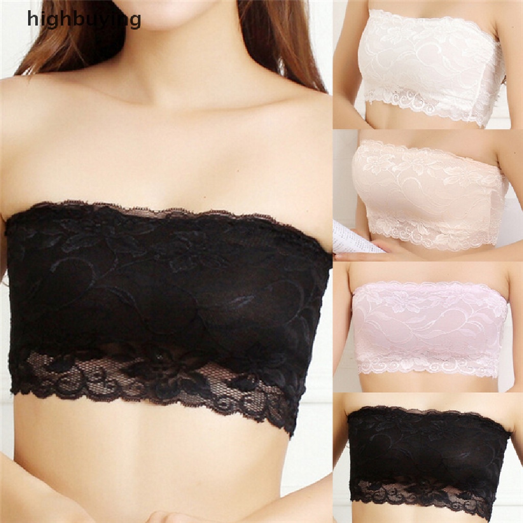 Áo Ngực Ống Phối Ren Quyến Rũ Cho Nữ