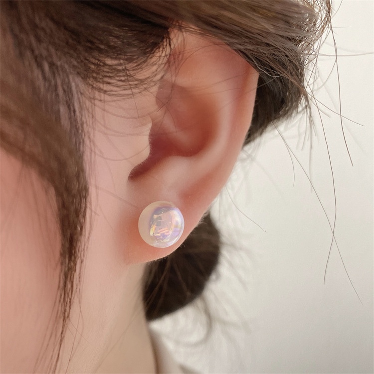 Bông Tai Mạ Bạc 925 Hình Công Chúa Tiên Cá Đính Hạt Ngọc Trai Thời Trang Năm 2023