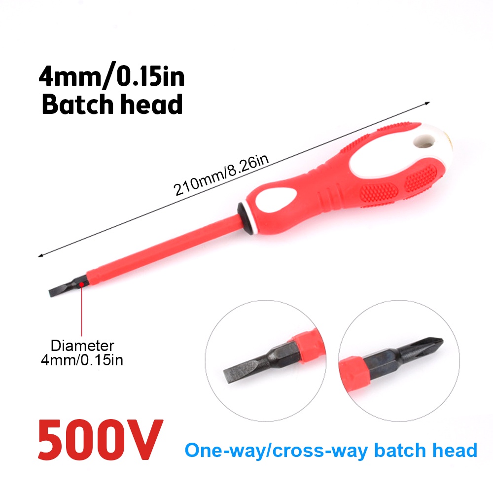 Bút Thử Điện 50V-500V 2 Trong 1 Chuyên Nghiệp