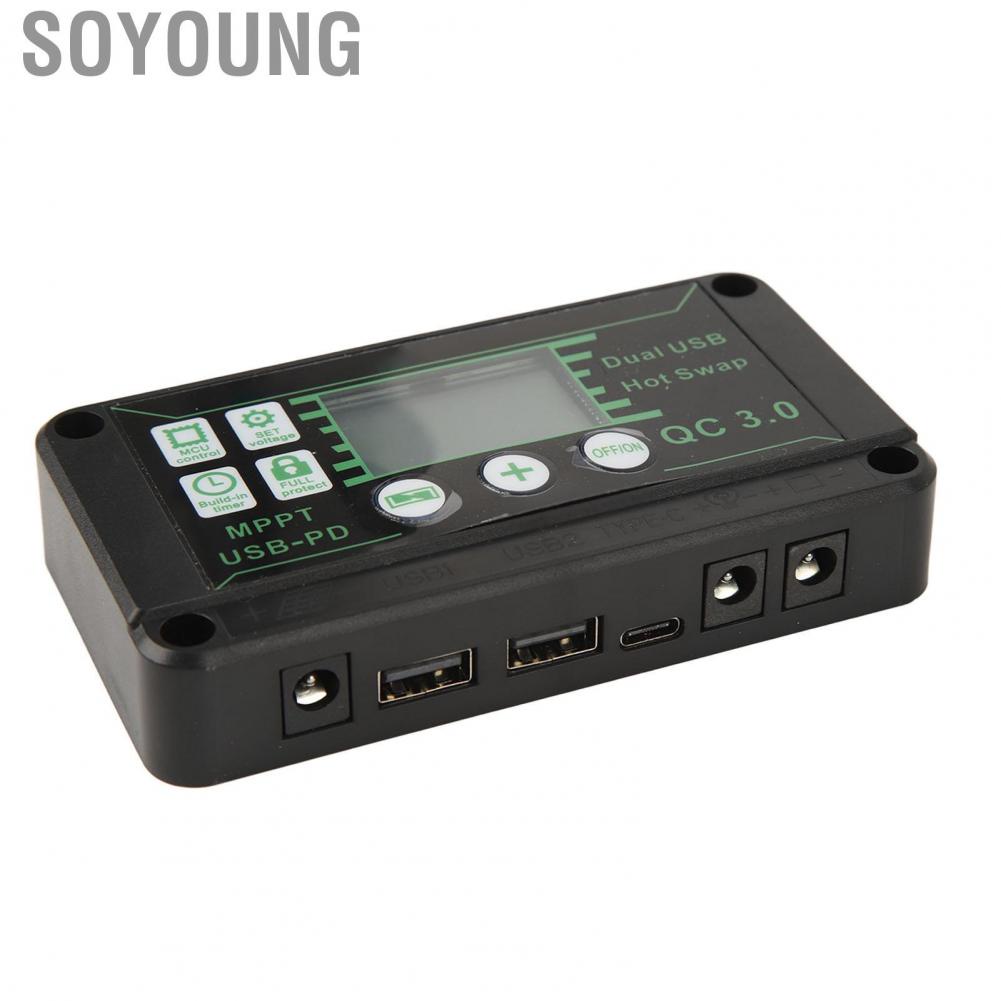 Soyoung RV Solar Panel Kit  Anodized Frame Heavy Duty Mono Battery High Performance Efficiency for