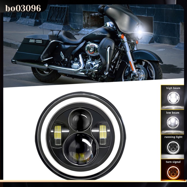 Đèn Pha Led Hình Tròn 7 Inch 140w 3000k-6000k 14000lm Cho Xe Mô Tô