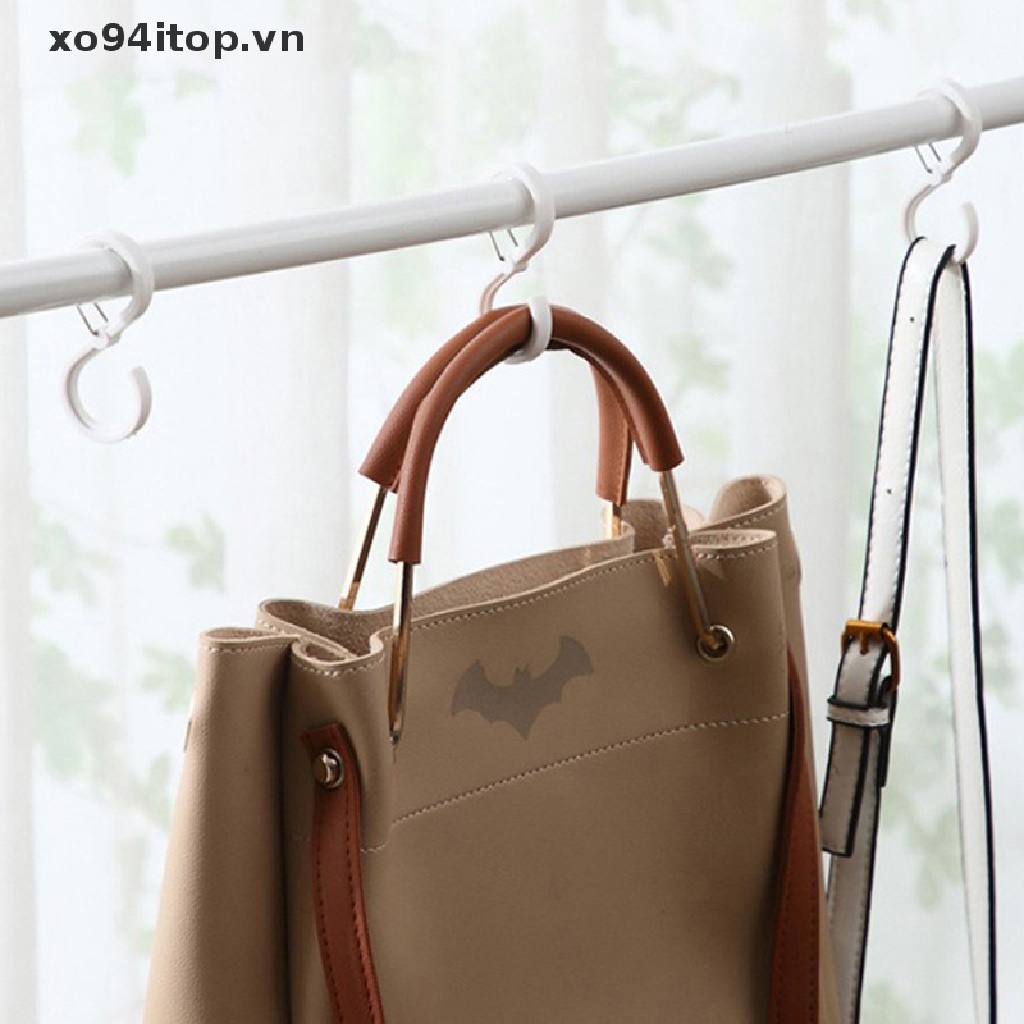 Set 8 Móc Treo Quần Áo Hình Chữ S Tiện Dụng