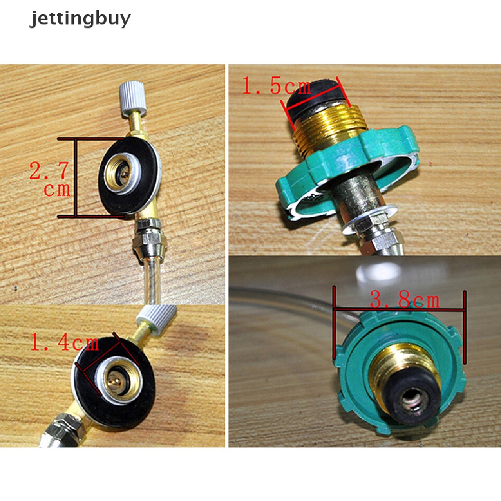 Bộ Chuyển Đổi Ống Xi Lanh Nạp Khí Propane Phẳng Cho Hoạt Động Cắm Trại Ngoài Trời Qd