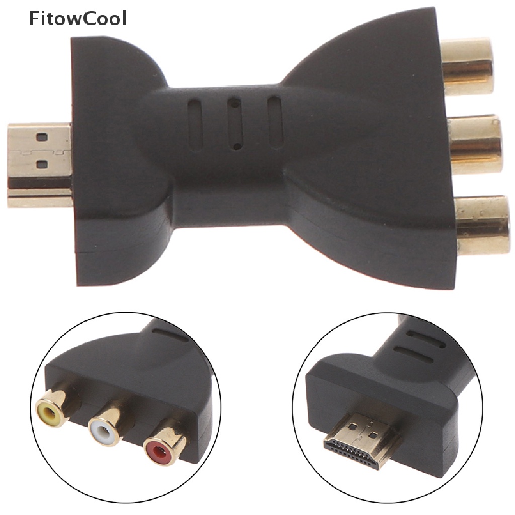 Bộ Chuyển Đổi Tín Hiệu hdmi Kỹ Thuật Số AV Đầu Cắm Sang 3 rca