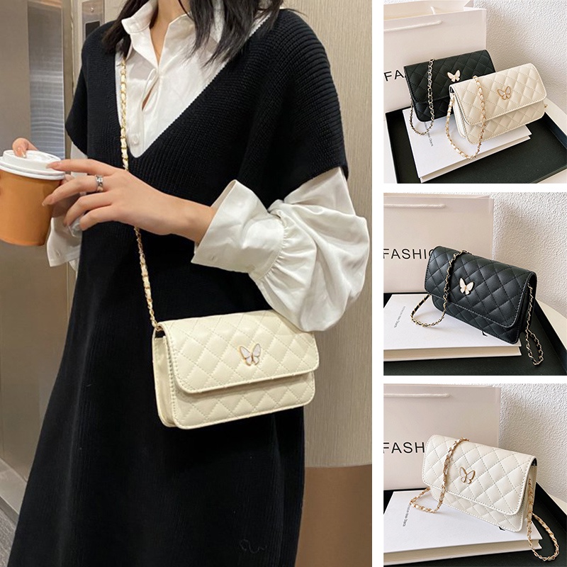 Túi Đeo Chéo Họa Tiết Kẻ Ô Vuông Thời Trang JP5