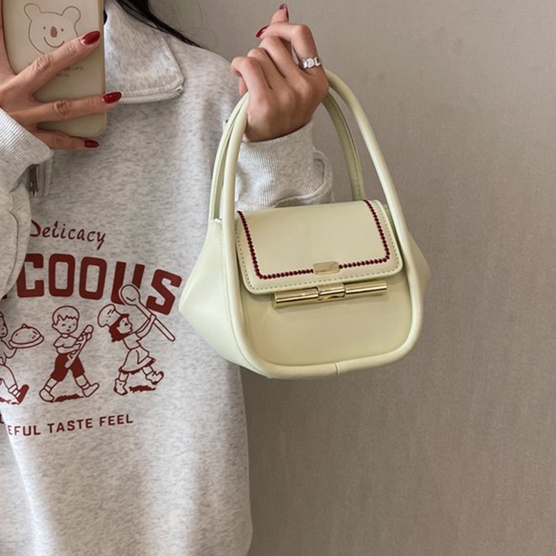 IELGY Túi Đeo Vai Hình Vuông Ghép Màu Thời Trang Chất Lượng Cao Cho Nữ