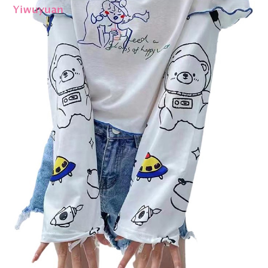 Găng Tay Dài Ống Loe Chống Nắng Thoáng Khí Giữ Ấm Chống Tia UV Mới