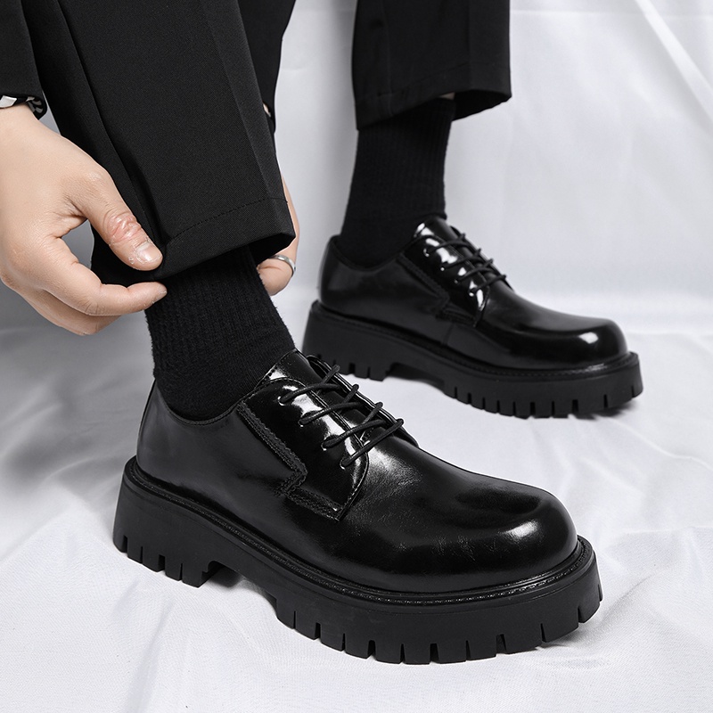 Giày Da Cao Cấp Đế Dày Phong Cách Anh Quốc Size Lớn 48