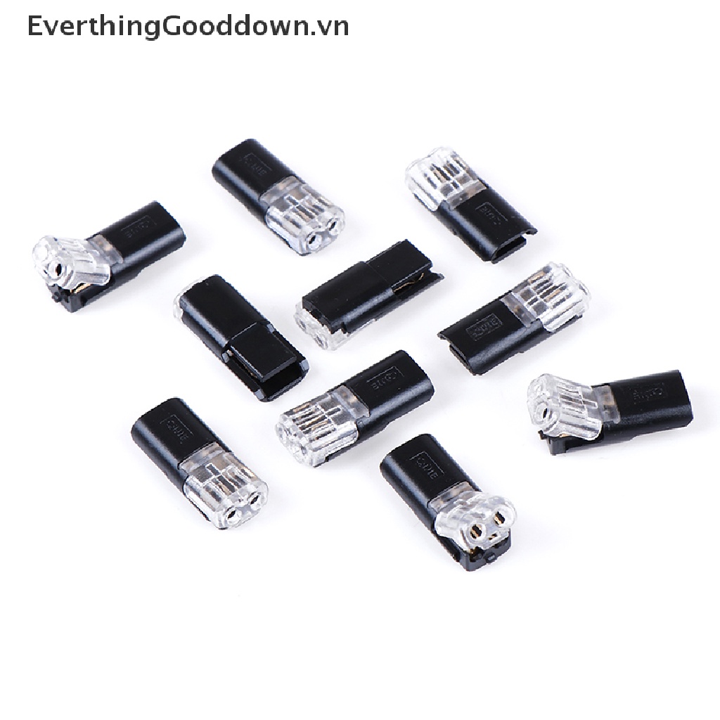 Set 10 Đầu Nối Dây Điện 2pin Tiện Dụng Chất Lượng Cao