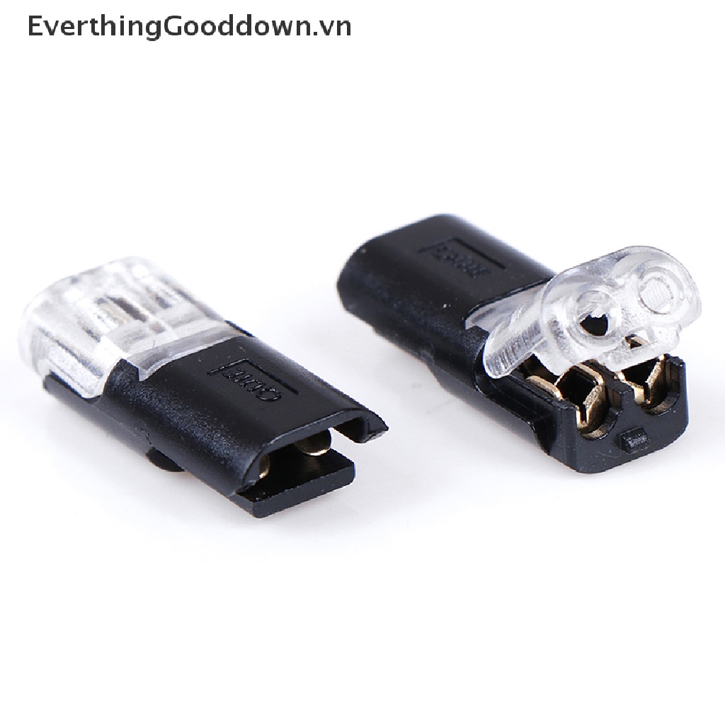 Set 10 Đầu Nối Dây Điện 2pin Tiện Dụng Chất Lượng Cao