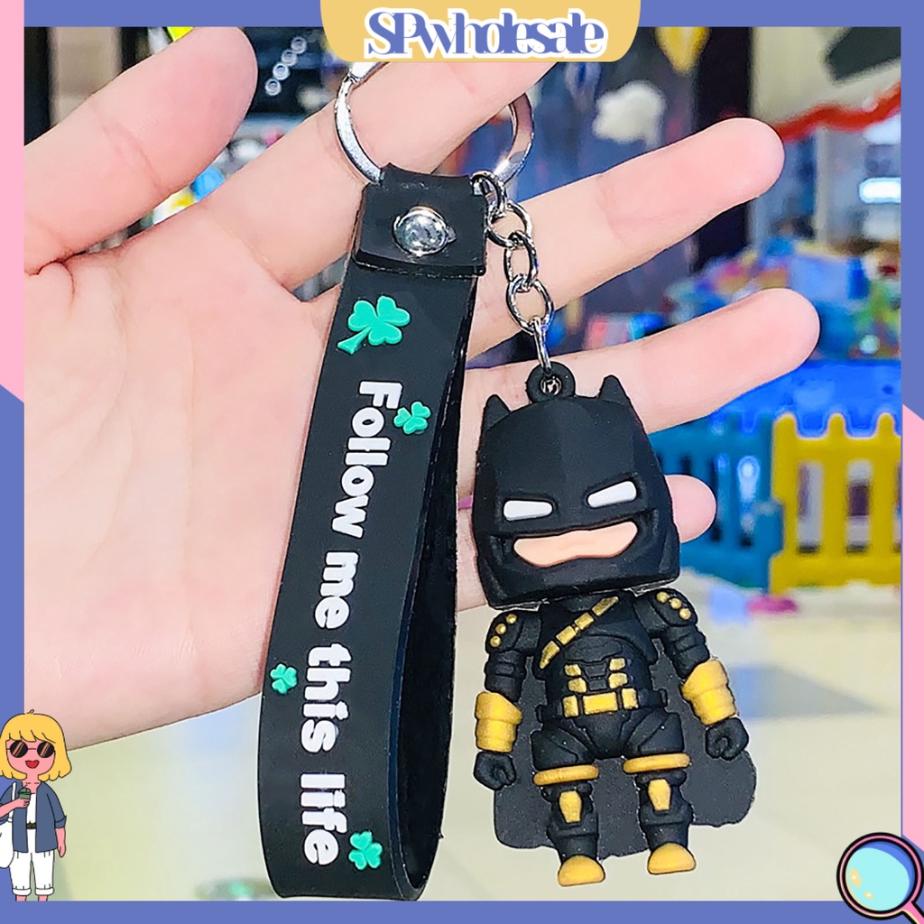 <SPwholesale> Móc Chìa Khóa Mini Bằng Kim Loại Nhân Vật Hoạt Hình Tinh Tế Làm Quà Tặng