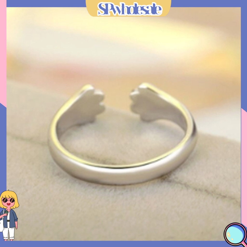 <SPwholesale> Nhẫn Hở Trang Sức Sáng Có Thể Điều Chỉnh Được Sử Dụng Hàng Ngày