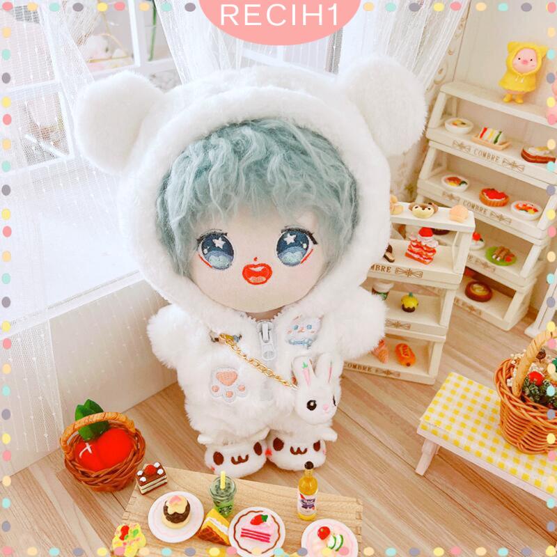 Bộ Đồ Thời Trang Cho Búp Bê 7.8 inch Có Khóa Kéo