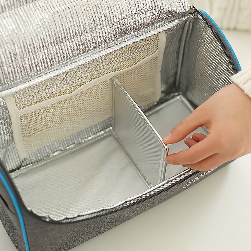 Picnic Bag Cooler Bag Oxford Cloth  Waterproof  Lunch Cold Box Picnic Bags