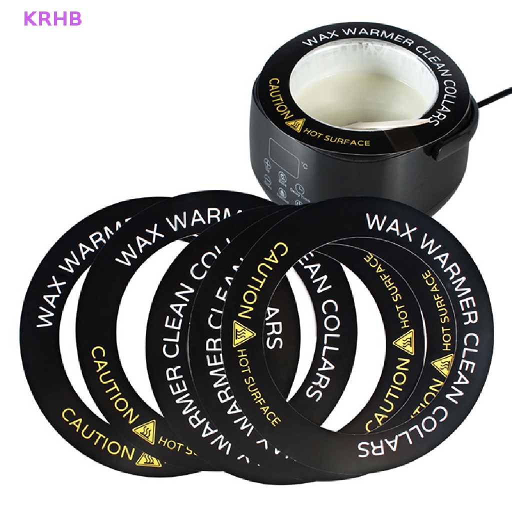 Set 10 Miếng Giấy Wax Hình Tròn / Vuông Tiện Lợi Mới