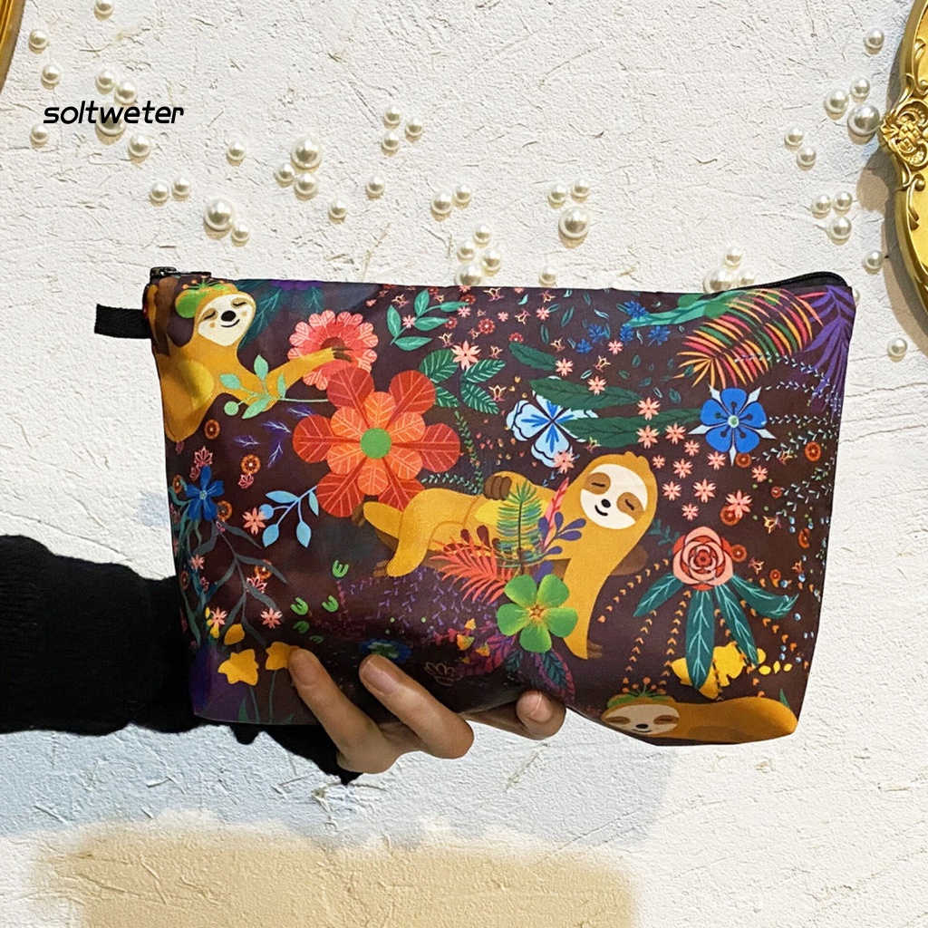 Túi Đựng Mỹ Phẩm Chống Rách Đa Năng Có Khóa Kéo Tiện Dụng