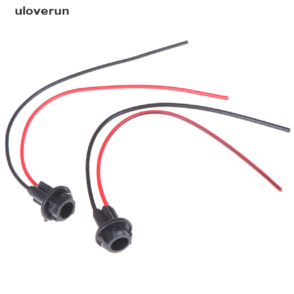 Set 2 Chuôi Đèn T10 W5W Bằng Cao Su Mềm Dành Cho Xe Hơi vn