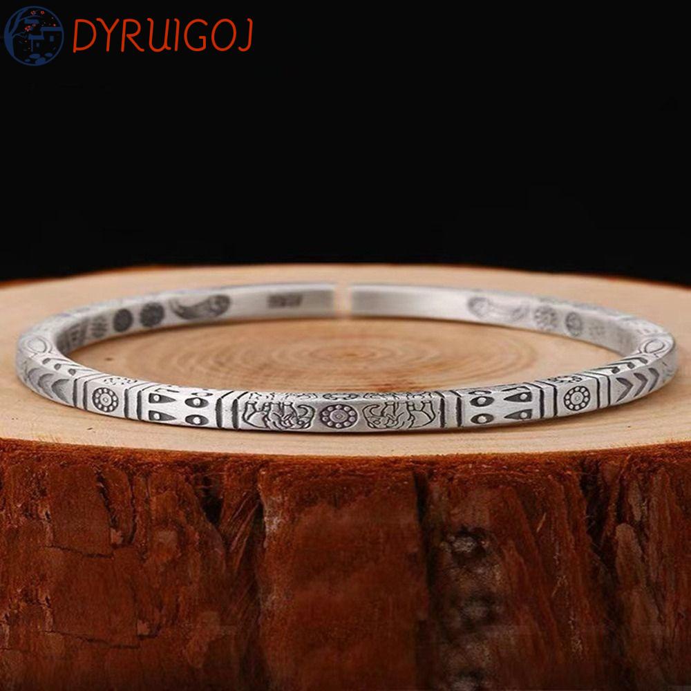 Vòng Tay Bện Sợi Đơn Giản Phong Cách Vintage Cho Nam