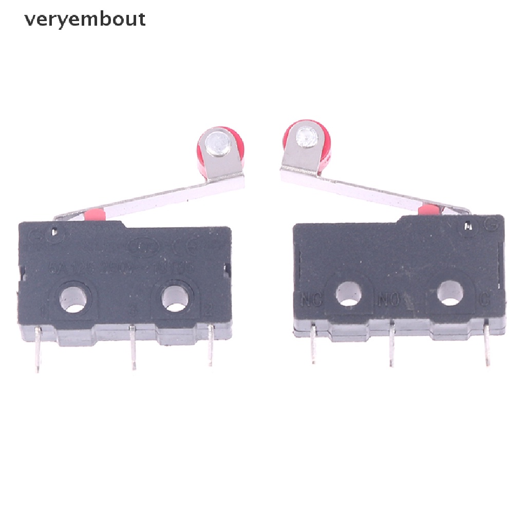 Set 10 Công Tắc Micro KW11-3Z 5A 250V 3 Feet Chuyên Dụng