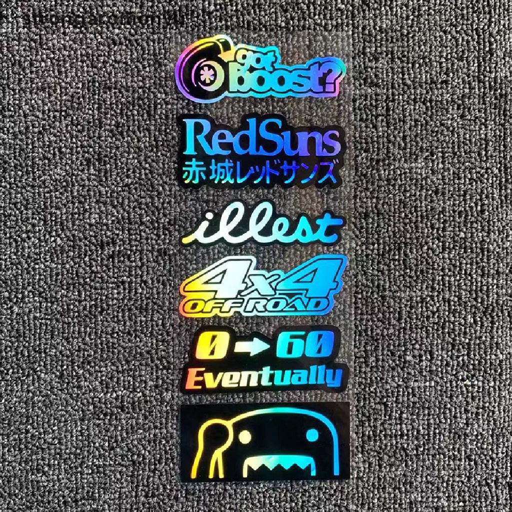 Miếng Dán Laser Chống Thấm Nước Trang Trí Xe Hơi Xe Máy