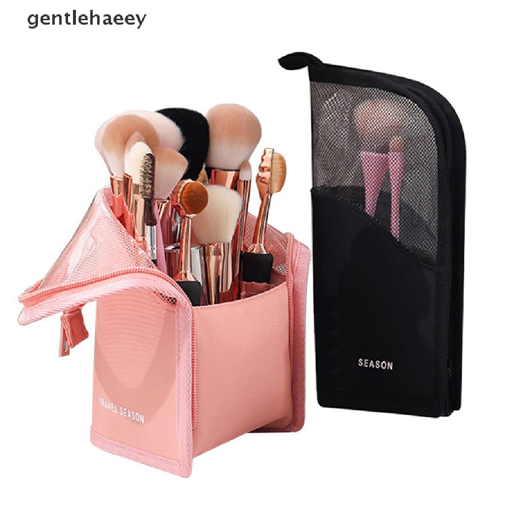 Túi Đựng Cọ Trang Điểm Trong Suốt Chống Thấm Nước Tiện Dụng