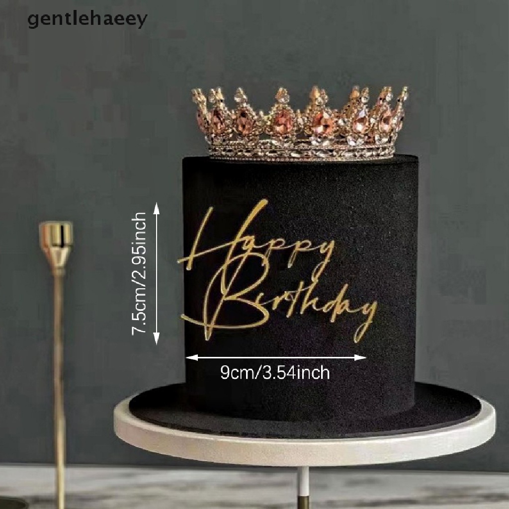 1 Que Cắm Trang Trí Bánh Sinh Nhật / Cupcake Lấp Lánh