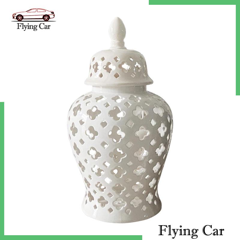 Lọ Đựng Gừng 10 "Phong Cách Trung Hoa Cổ Điển Dùng Trang Trí Nhà Cửa