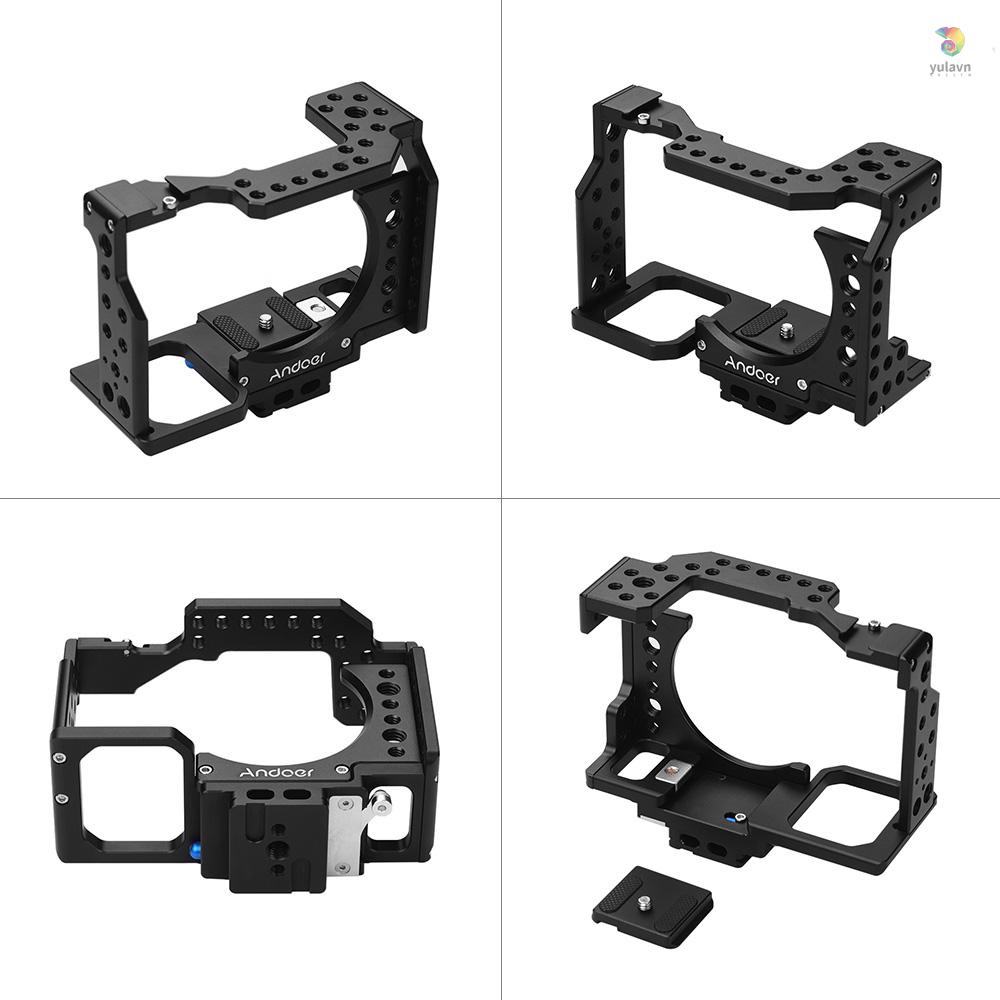 Khung Hợp Kim Nhôm Ổn Định Máy Quay Phim Andoer Cho A7II / A7II / A7SII / A7M3 / A7RII / A7RII / A7RII