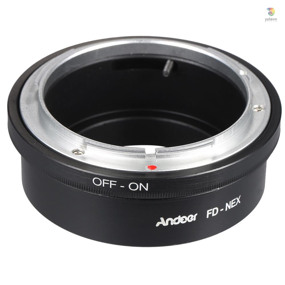 Vòng Nối Ống Kính Máy Ảnh Kỹ Thuật Số Andoer FD-NEX Cho NEX E Mount
