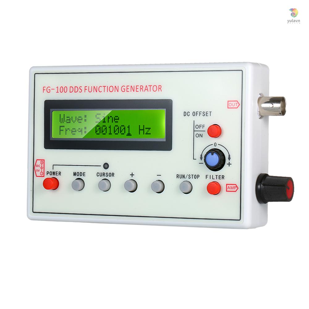 Mô Đun Đo Tần Số Âm Thanh 1HZ-500KHZ FG-100 DDS Đa Năng Chuyên Dụng