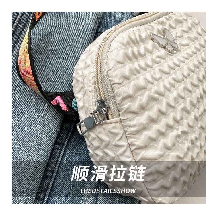 Ba Lô Nylon Màu Trơn Đơn Giản Thời Trang Mùa Xuân Hàn Quốc 2023