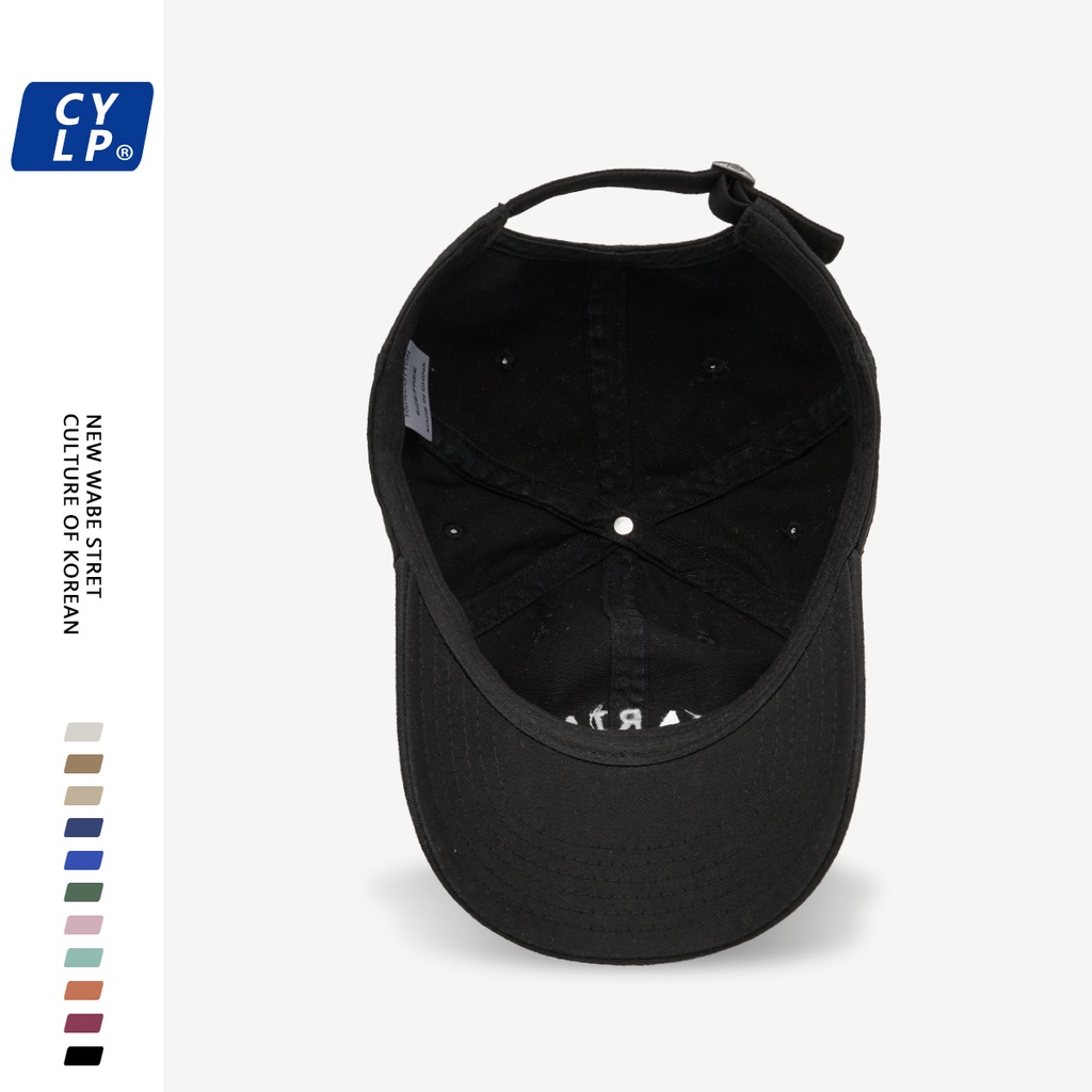 Mũ Lưỡi Trai Thêu Chữ Phong Cách Đường Phố Hàn Quốc Thời Trang Xuân Hè Cho Nam Và Nữ