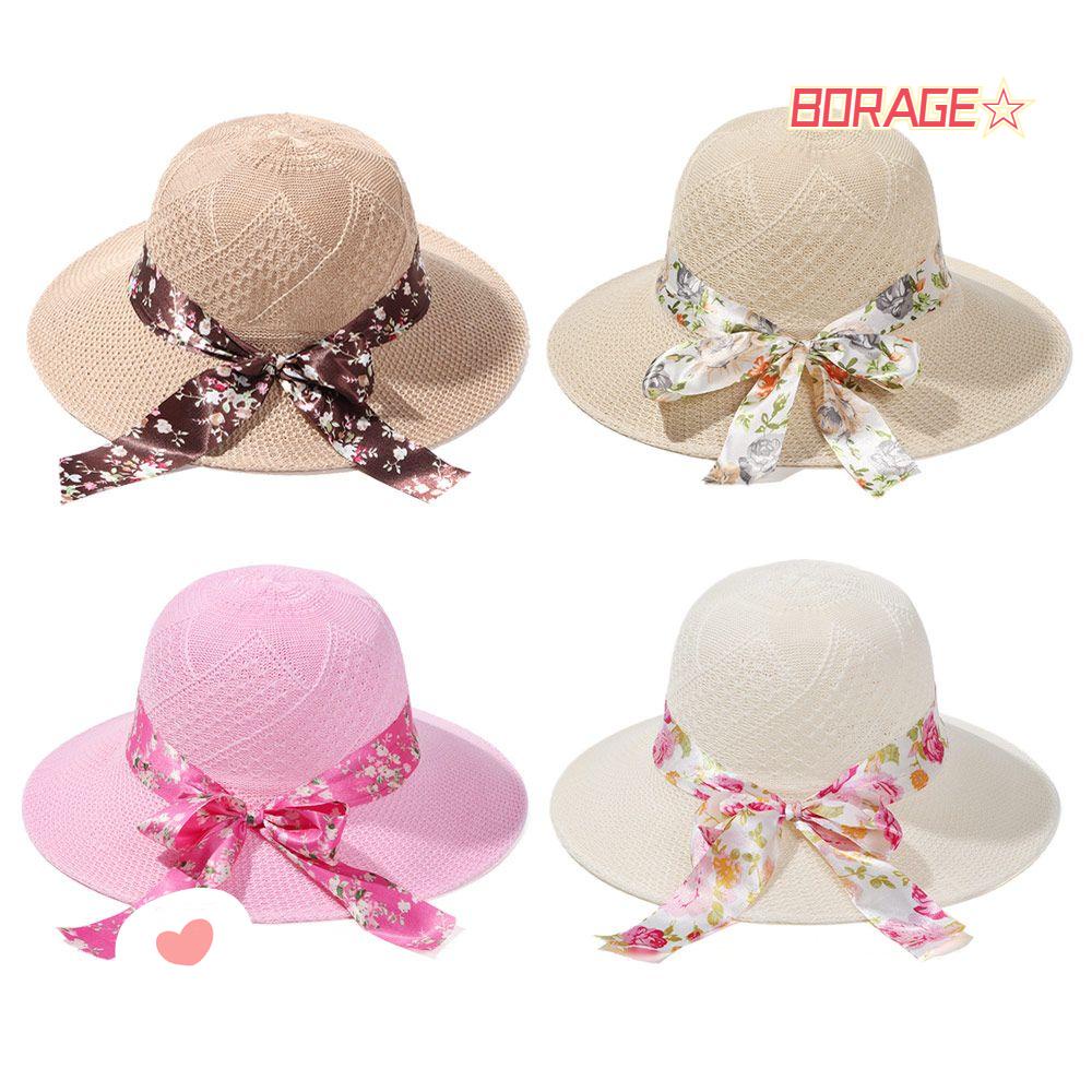 Mũ Rộng Vành Che Nắng Đi Biển Gấp Gọn Được Cho Nữ