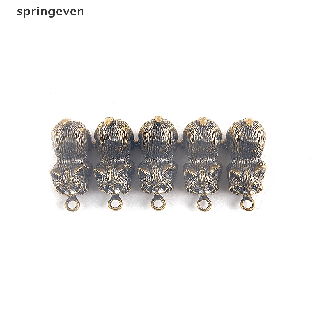 Đế Đốt Trầm Hương Bằng Đồng Thau Hình Mèo Dễ Thương