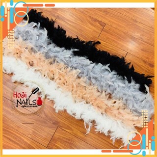 Lông vũ chụp ảnh, trang trí loại đẹp sợi dài - Shop Hoài Nail