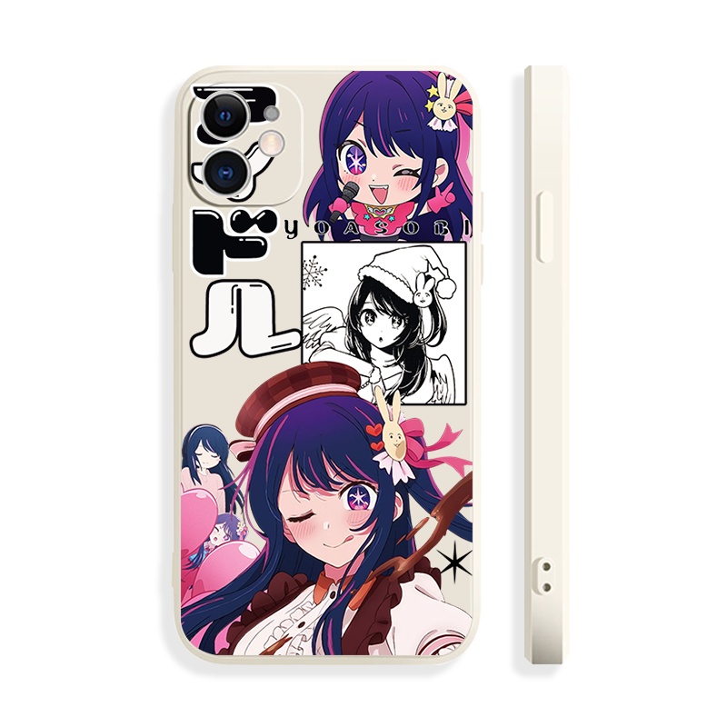 Oshi no Ko I push the child Two-Dimensional Hoshino Ai phone case compatible with iPhone 12 Apple 14 anime Akua Ruby